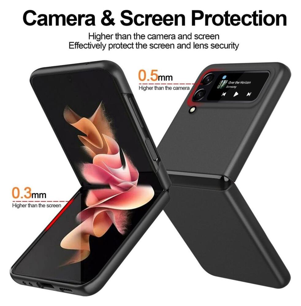 Samsung Galaxy Z Flip 4 Hoesje Hard Back Cover Groen afbeelding 3