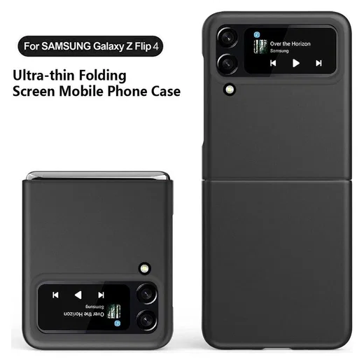 Samsung Galaxy Z Flip 4 Hoesje Hard Back Cover Groen afbeelding 4