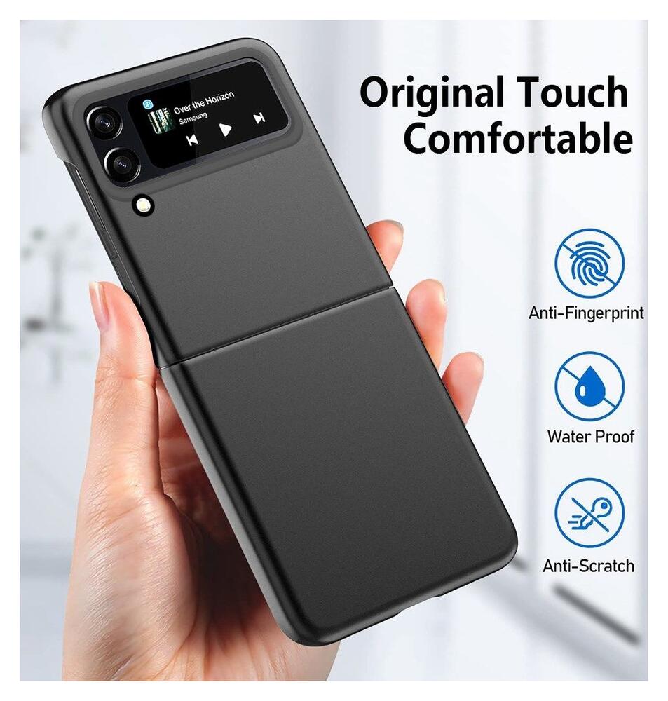 Samsung Galaxy Z Flip 4 Hoesje Hard Back Cover Groen afbeelding 5