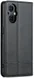AZNS Oppo Reno 8 Lite Hoesje Portemonnee Book Case Kunstleer Zwart afbeelding 6