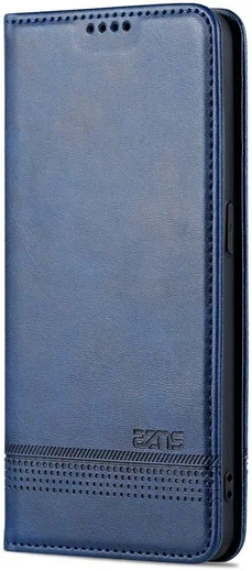 AZNS Oppo Reno 8 Lite Hoesje Portemonnee Book Case Kunstleer Blauw afbeelding 10