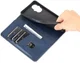 AZNS Oppo Reno 8 Lite Hoesje Portemonnee Book Case Kunstleer Blauw afbeelding 4