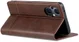 AZNS Oppo Reno 8 Lite Hoesje Portemonnee Book Case Kunstleer Coffee afbeelding 8