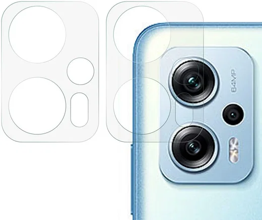 Xiaomi Poco X4 GT Camera Lens Protector 3D Tempered Glass (2-Pack) afbeelding 1