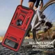 Samsung Galaxy Z Flip 4 Hoesje met Camera Slider en Kickstand Rood afbeelding 3