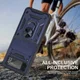 Samsung Galaxy Z Flip 4 Hoesje met Camera Slider en Kickstand Blauw afbeelding 3