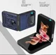 Samsung Galaxy Z Flip 4 Hoesje met Camera Slider en Kickstand Blauw afbeelding 6