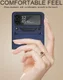 Samsung Galaxy Z Flip 4 Hoesje met Camera Slider en Kickstand Blauw afbeelding 10