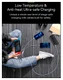 Baseus USB-C 3-in-1 Lightning/USB-C/Micro USB Kabel 100W 1.5M Blauw afbeelding 11