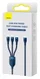 Baseus USB-C 3-in-1 Lightning/USB-C/Micro USB Kabel 100W 1.5M Blauw afbeelding 16