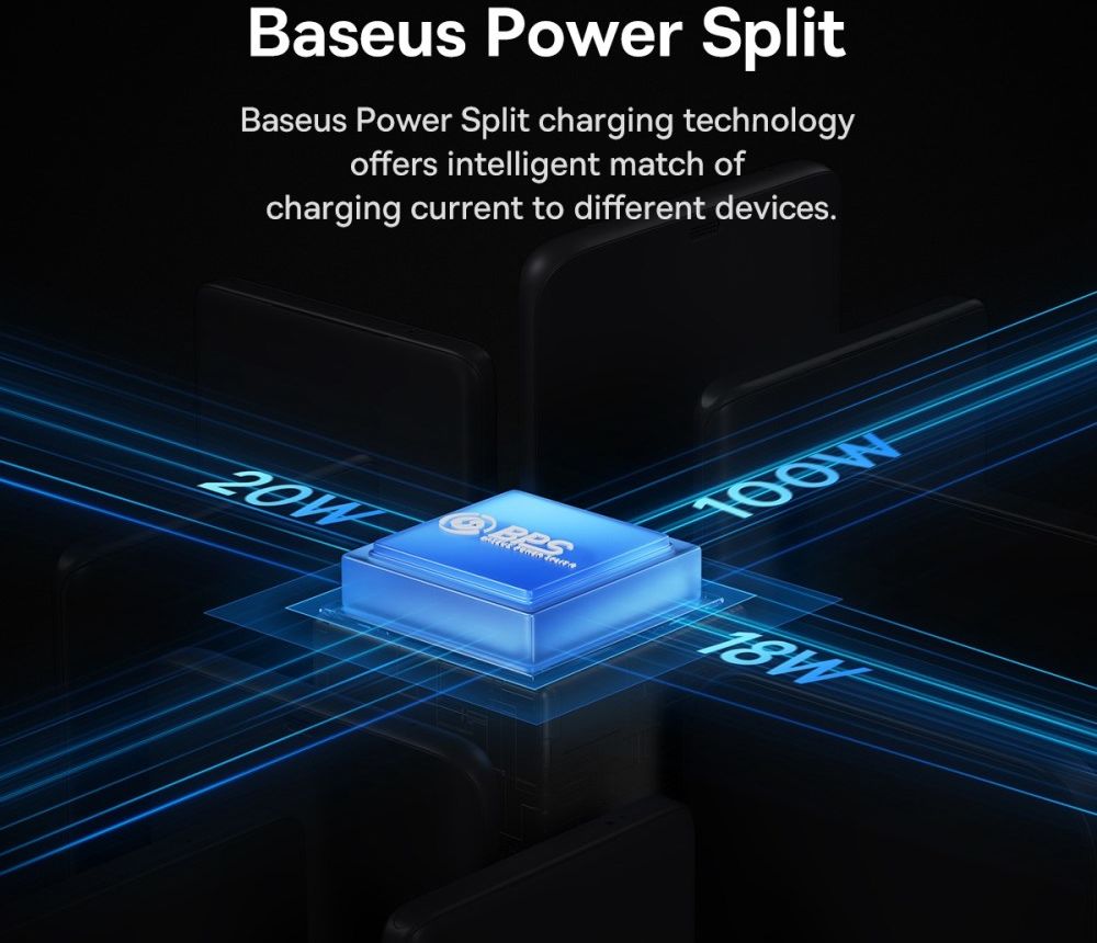 Baseus USB-C 3-in-1 Lightning/USB-C/Micro USB Kabel 100W 1.5M Paars afbeelding 12