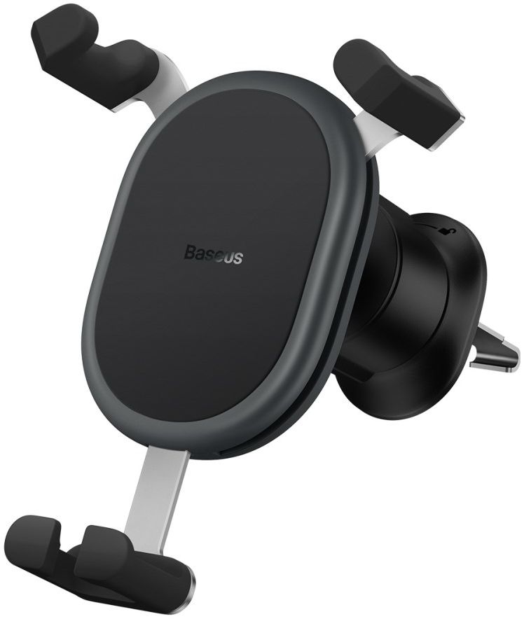 Baseus Universele Gravity Ventilatierooster Telefoonhouder Zwart afbeelding 1