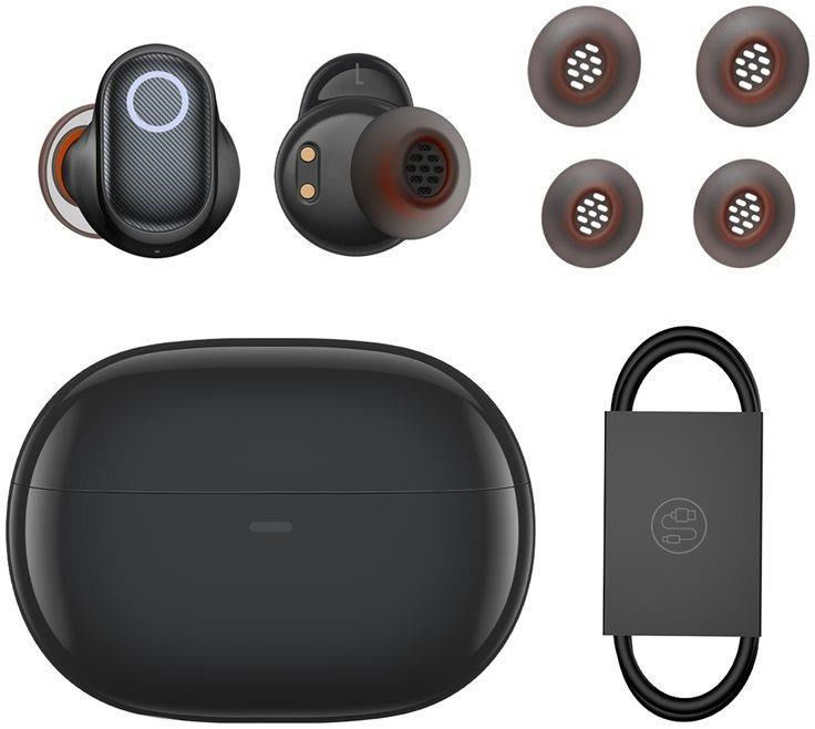 Baseus Bowie WM05 Volledig Draadloze Bluetooth 5.2 Oordopjes Zwart afbeelding 9