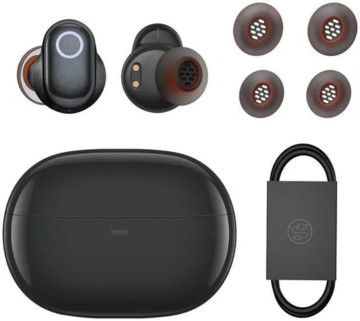 Baseus Bowie WM05 Volledig Draadloze Bluetooth 5.2 Oordopjes Zwart afbeelding 9