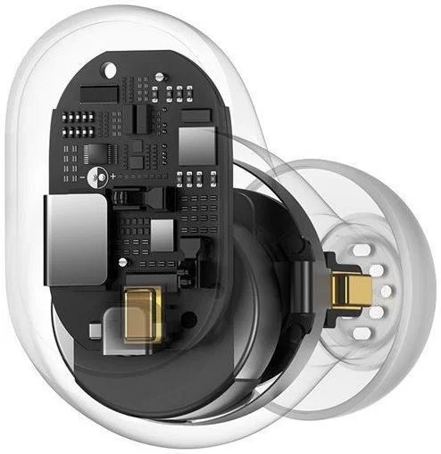 Baseus Bowie WM05 Volledig Draadloze Bluetooth 5.2 Oordopjes Zwart afbeelding 5