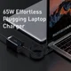 Baseus GaN3 Pro 65W Snellader Laptop/MacBook + 100W USB-C Kabel 5A 1M afbeelding 6