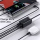Baseus GaN3 Pro 65W Snellader Laptop/MacBook + 100W USB-C Kabel 5A 1M afbeelding 12