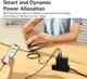 Baseus GaN5 100W Snellader met Fast Charge + 100W USB-C Kabel Zwart afbeelding 9