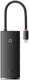 Baseus Lite 6-in-1 USB-C Hub naar HDMI/2x USB 3.0/USB-C/SD/TF Zwart afbeelding 2