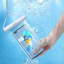 Baseus IPX8 Waterdicht Smartphonehoesje Telefoons tot 7.2 Inch Wit