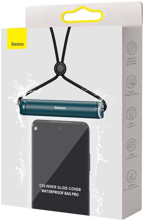 Baseus IPX8 Waterdicht Smartphonehoesje Telefoons tot 7.2 Inch Blauw afbeelding 10
