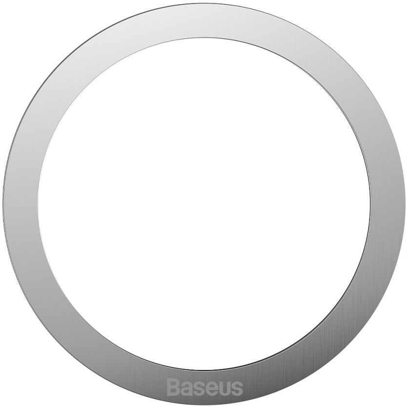 Baseus Halo Metalen Ring voor Magnetische Houders (Two Pack) Zilver afbeelding 2