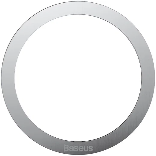 Baseus Halo Metalen Ring voor Magnetische Houders (Two Pack) Zilver afbeelding 2