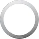 Baseus Halo Metalen Ring voor Magnetische Houders (Two Pack) Zilver afbeelding 2