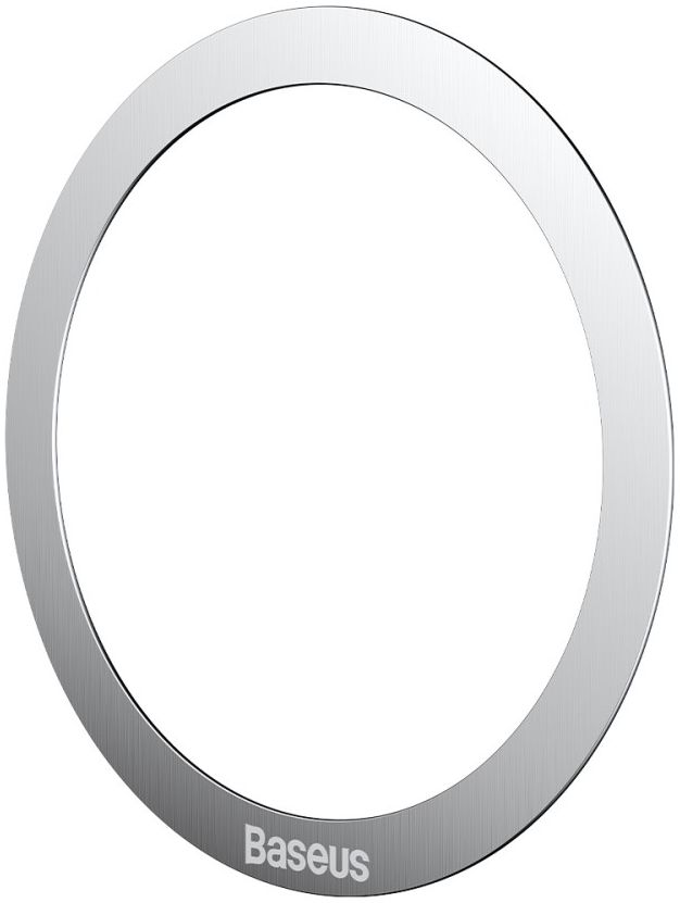 Baseus Halo Metalen Ring voor Magnetische Houders (Two Pack) Zilver afbeelding 4
