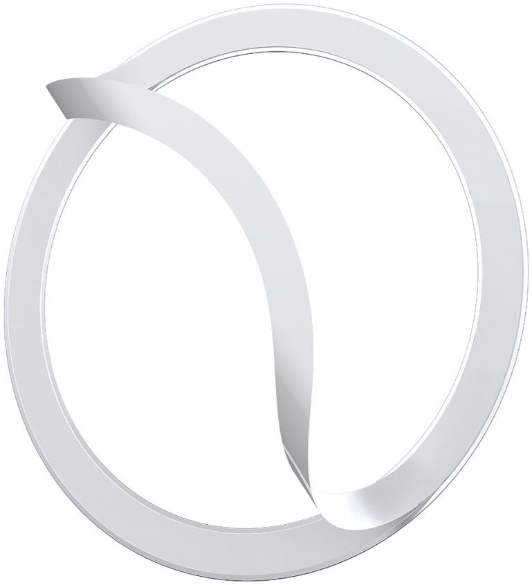 Baseus Halo Metalen Ring voor Magnetische Houders (Two Pack) Zilver afbeelding 12