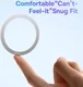 Baseus Halo Metalen Ring voor Magnetische Houders (Two Pack) Zilver afbeelding 8