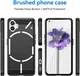 Nothing Phone (1) Hoesje Geborsteld TPU Flexibele Back Cover Blauw afbeelding 8