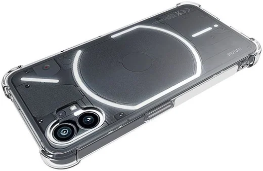 Nothing Phone (1) Hoesje Schokbestendig en Dun TPU Transparant afbeelding 13