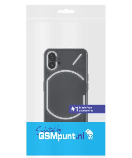 Nothing Phone (1) Hoesje Dun TPU Back Cover Transparant afbeelding 7