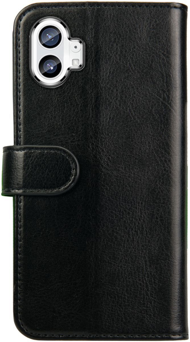 Rosso Element Nothing Phone 1 Hoesje Book Cover Wallet Zwart afbeelding 2
