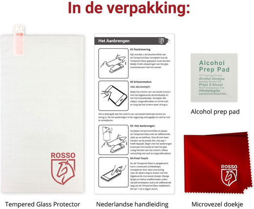 Rosso Nothing Phone (1) 9H Tempered Glass Screen Protector afbeelding 5