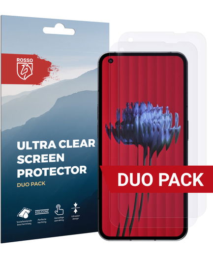 Rosso Nothing Phone (1) Ultra Clear Screen Protector Duo Pack afbeelding 1