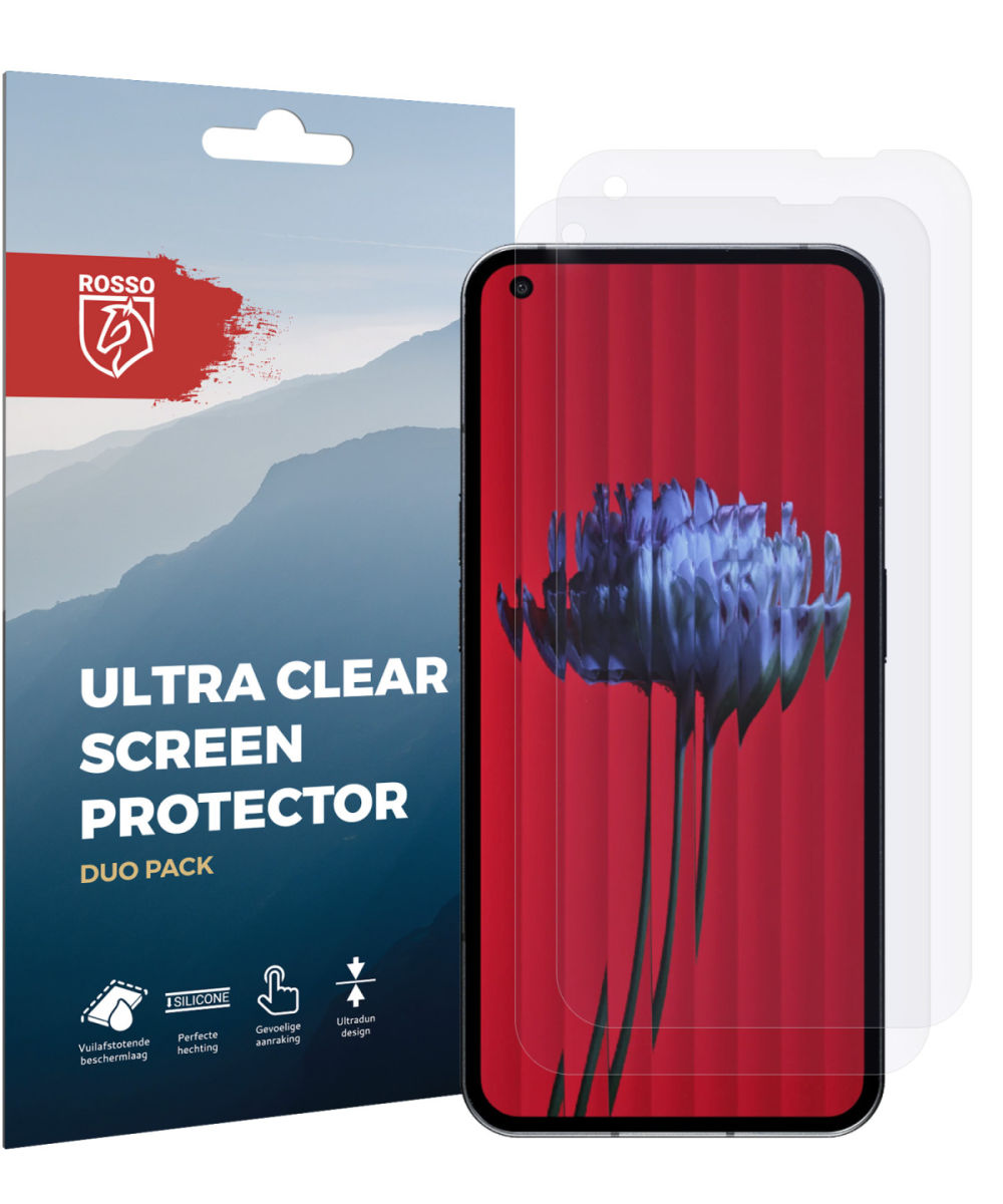 Rosso Nothing Phone (1) Ultra Clear Screen Protector Duo Pack afbeelding 7