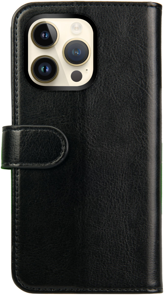 Rosso Element Apple iPhone 14 Pro Max Hoesje Book Cover Wallet Zwart afbeelding 2