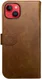 Rosso Element Apple iPhone 14 Plus Hoesje Book Cover Wallet Bruin afbeelding 2