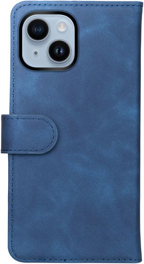 Rosso Element Apple iPhone 14 Hoesje Book Cover Wallet Blauw afbeelding 2