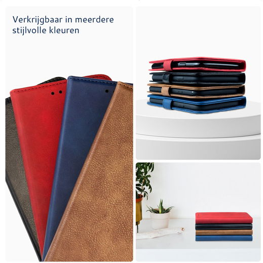 Rosso Element Apple iPhone 14 Plus Hoesje Book Cover Wallet Blauw afbeelding 11