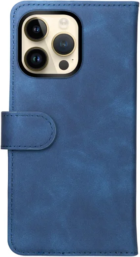 Rosso Element Apple iPhone 14 Pro Max Hoesje Book Cover Wallet Blauw afbeelding 2