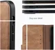 Rosso Element 2-in-1 Apple iPhone 14 Hoesje Bruin afbeelding 5