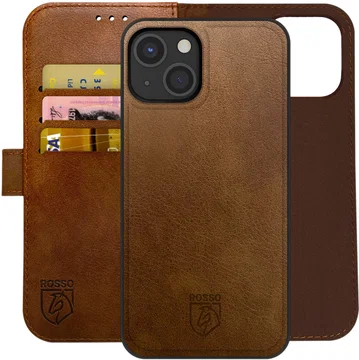 Rosso Element 2-in-1 Apple iPhone 14 Plus Hoesje Bruin