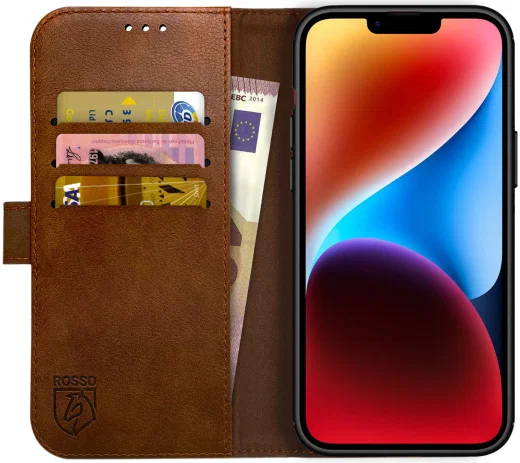 Rosso Element 2-in-1 Apple iPhone 14 Plus Hoesje Bruin afbeelding 2