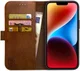 Rosso Element 2-in-1 Apple iPhone 14 Plus Hoesje Bruin afbeelding 2