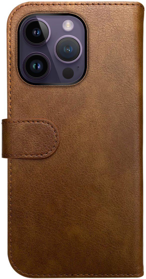 Rosso Element 2-in-1 Apple iPhone 14 Pro Hoesje Bruin afbeelding 9