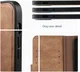 Rosso Element 2-in-1 Apple iPhone 14 Pro Hoesje Bruin afbeelding 5