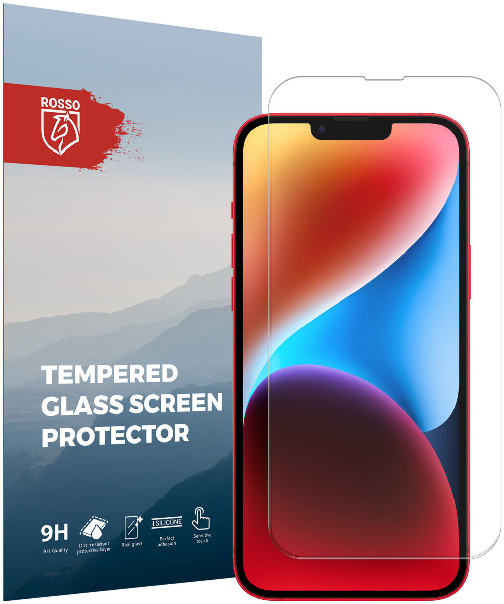Rosso Apple iPhone 14 Plus 9H Tempered Glass Screen Protector afbeelding 1